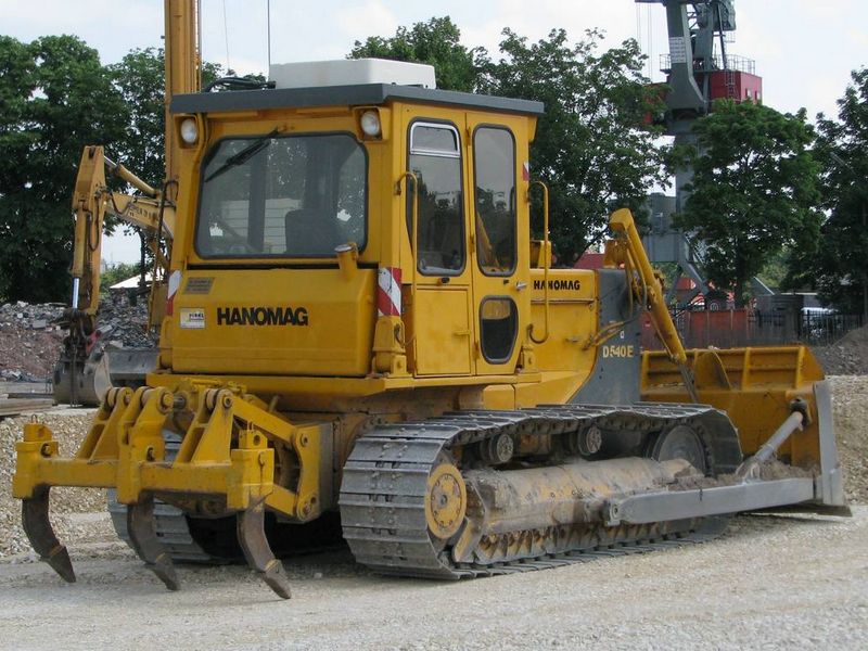 Buldozer Hanomag D540 vand