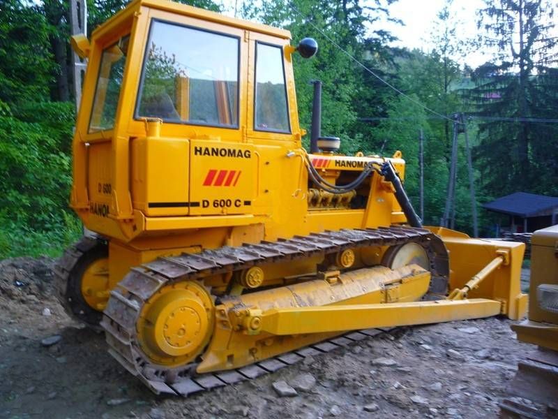 Buldozer Hanomag D600 Romania