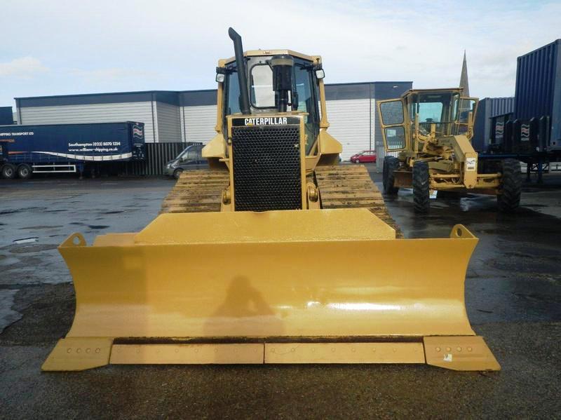 Buldozer-caterpillar-d5m-lgp-13-tone-lama-6-pozitii-second-hand-de-vanzare