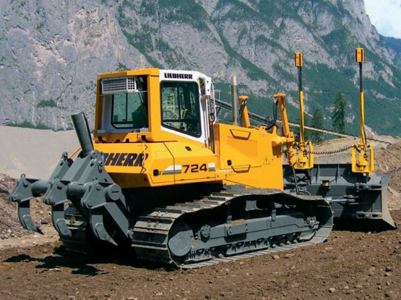 Buldozere Liebherr PR 724 second hand